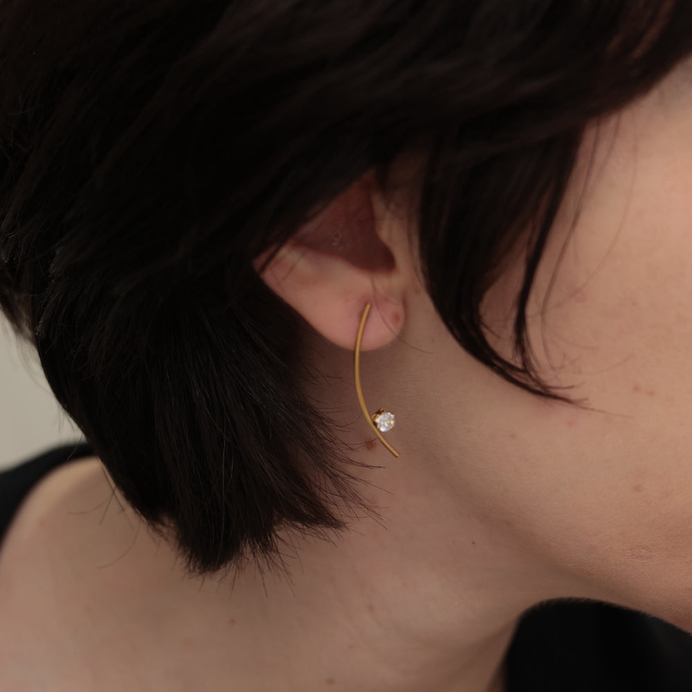 P200  stainless zirconia curve line pierce