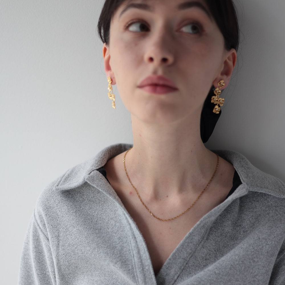 N253 stainless simple chain necklace