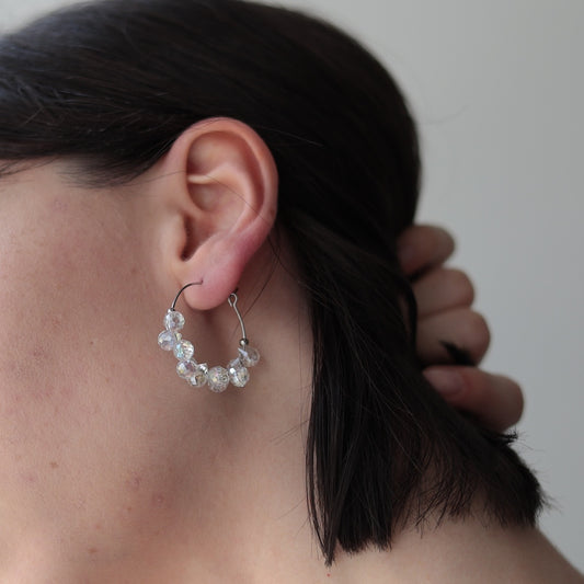 P349 clear drop hoop pierce