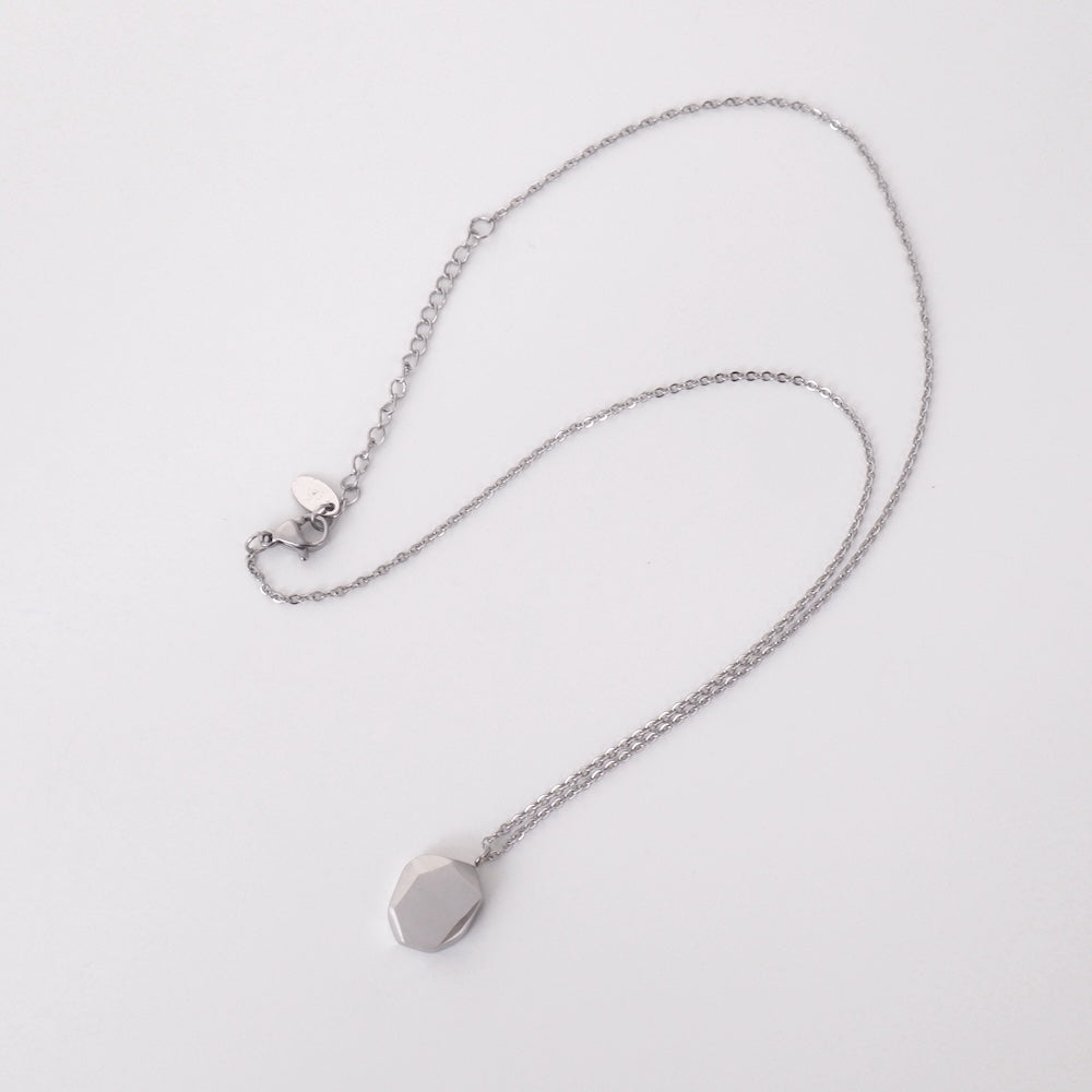 N089 stainless rough pendant