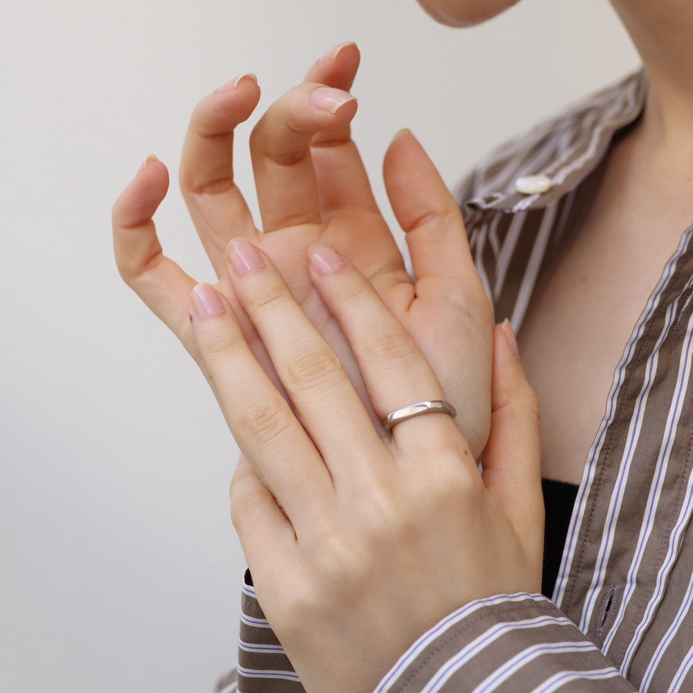 R096  stainless square ring