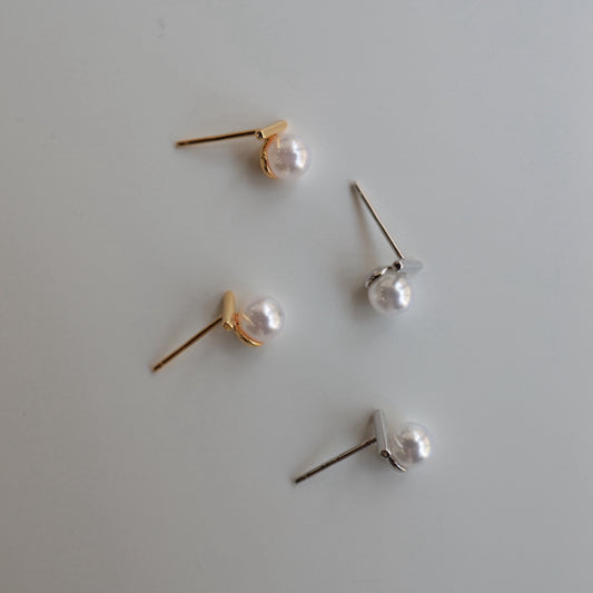 P365  silver925 pearl stick minimum pierce
