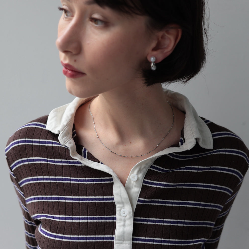 N085  stainless  THUBUTHUBU necklace