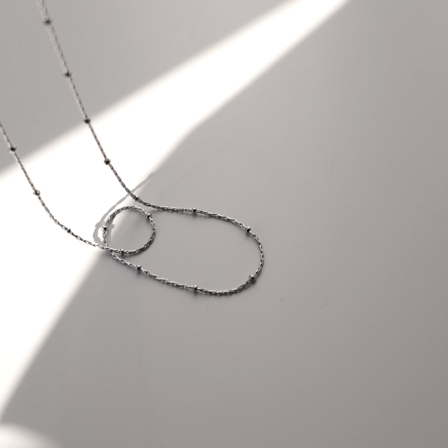 N085  stainless  THUBUTHUBU necklace