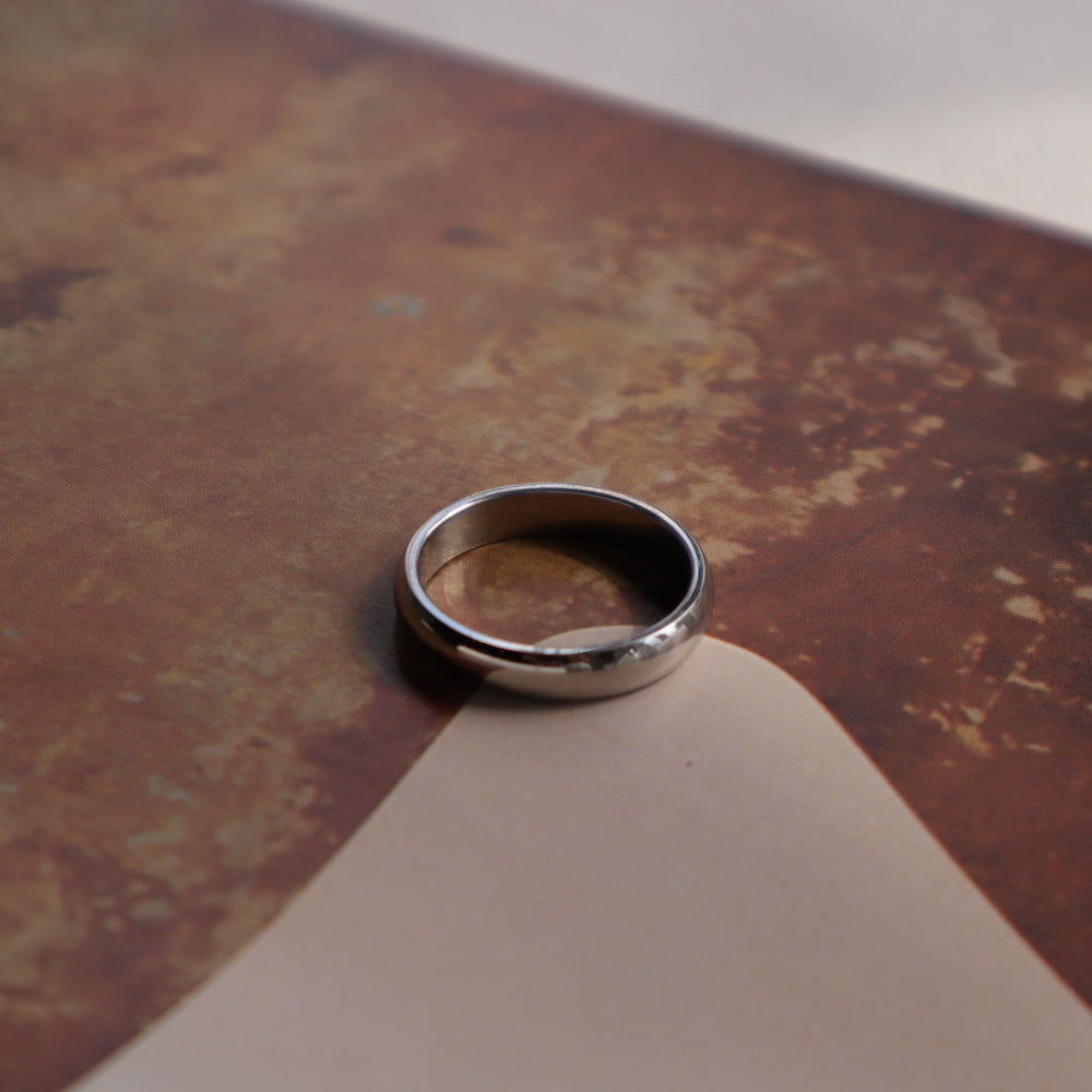 R100  stainless high dome ring