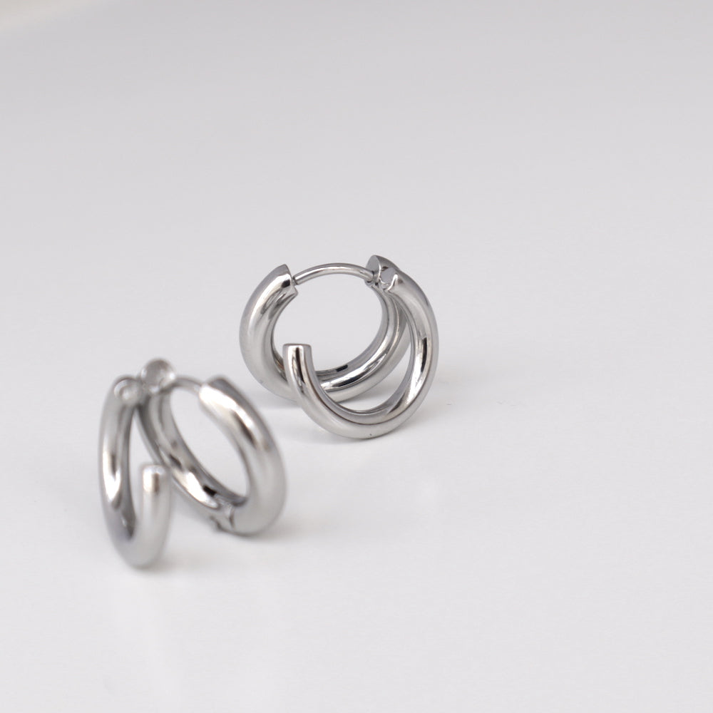 P047  stainless double line pierce