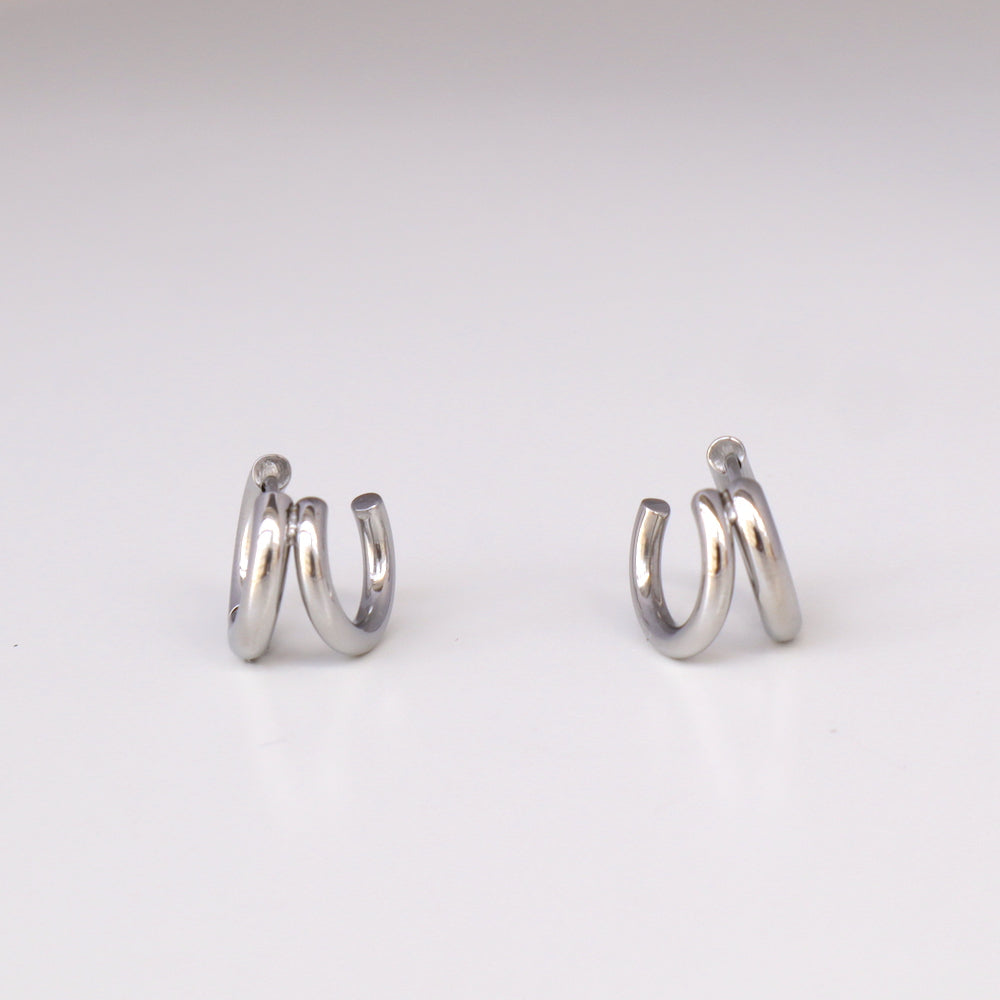 P047  stainless double line pierce