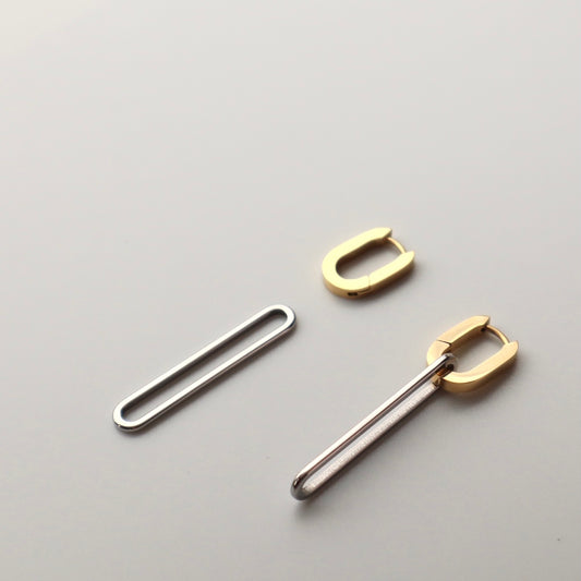 P257  stainless 2way bi-color pierce