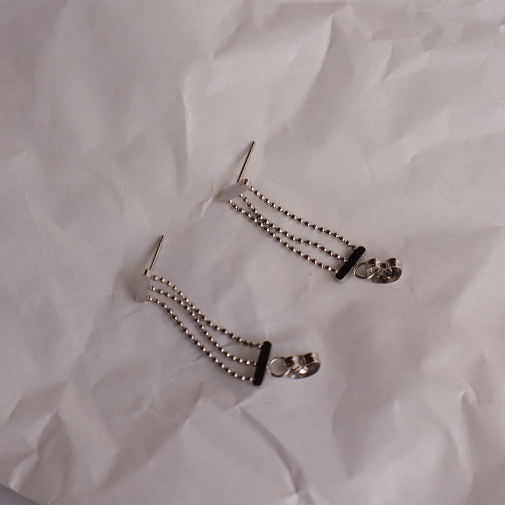 P305  stainless chain hoop pierce