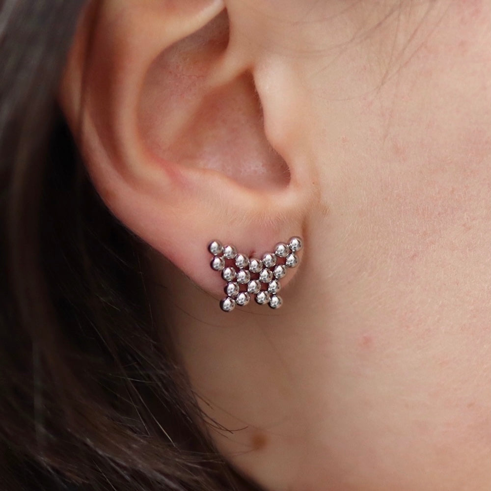P268  stainless butterfly pierce