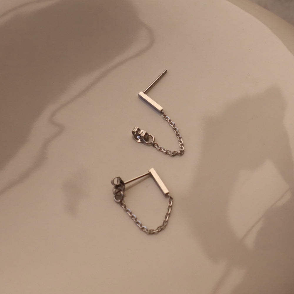 P267 stainless chain hoop design pierce