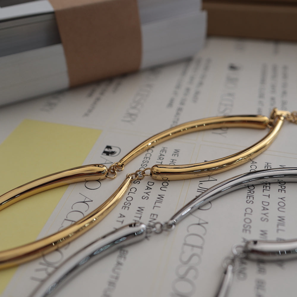 N257 stainless round choker