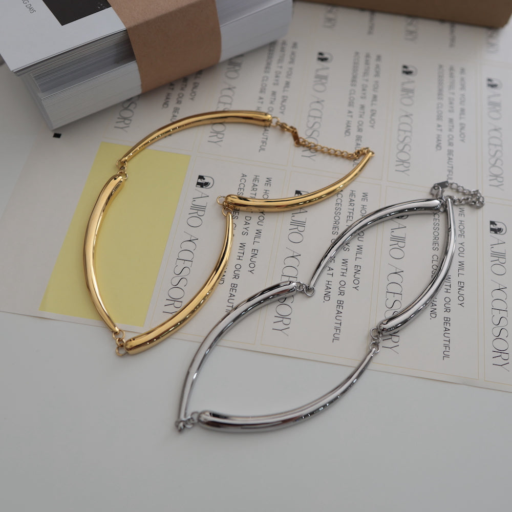 N257 stainless round choker