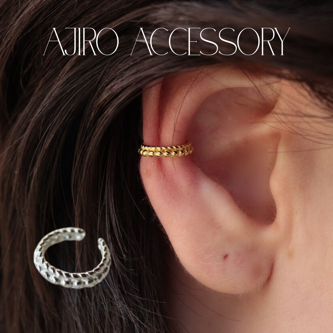 C138  silver925 THUBUTHUBU slim earcuff