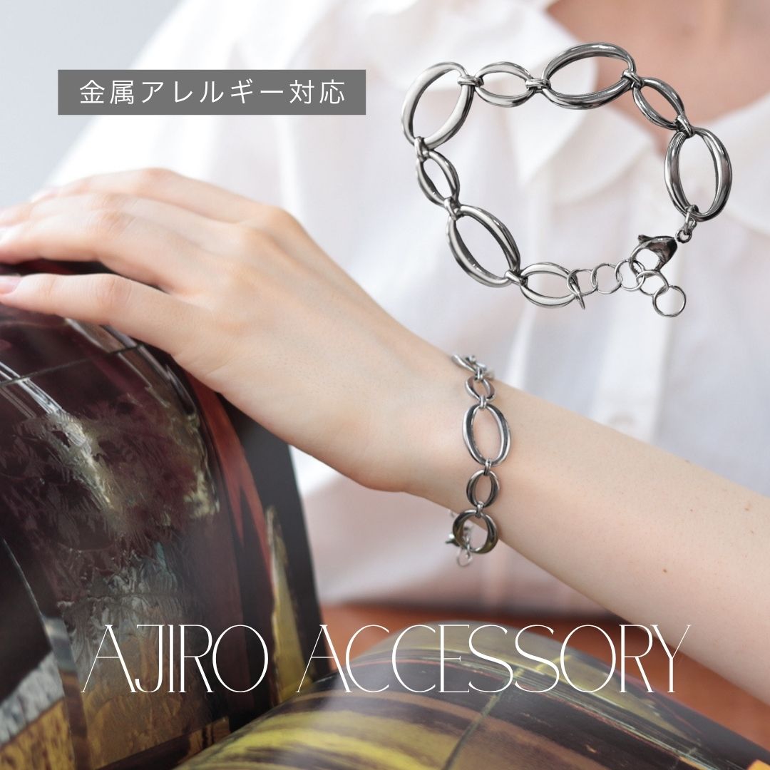 N091 stainless circle bracelet